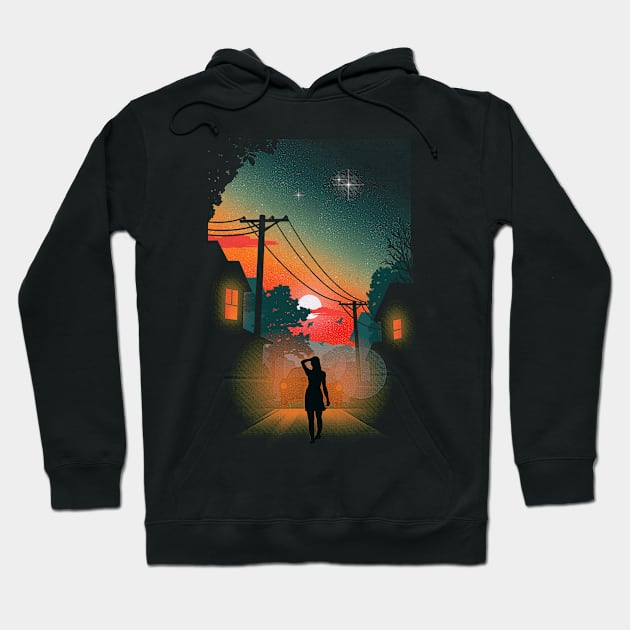 Bright Lights Hoodie by TheChild